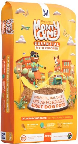 MONTEGO MONTY & ME ESSENTIAL ADULT ALL BREEDS CHICKEN 20KG | PET