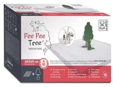 M-PETS PEE PEE TREE PADS 15-PACK PET Pool Home