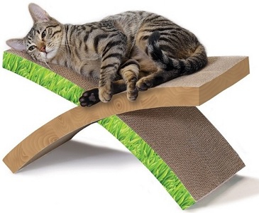 PETSTAGES CAT SCRATCH BOARD EASY LIFE HAMMOCK 45CM