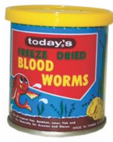 Aquarium Fish Frozen Food Best Frozen Bloodworms DARO TODAY'S
