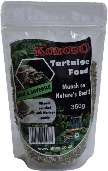 KOMODO TORTOISE FOOD 350GR | PET Pool & Home